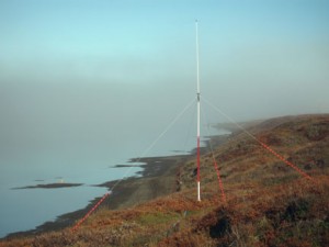 HF radar at Pt. Lay, Alaska