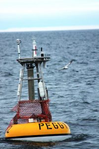 The M2 OA buoy, known is "Peggy" is located in the southeast Bering Sea 
